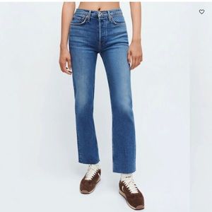 Re/Done Comfort Stretch High Rise Stovepipe Jeans